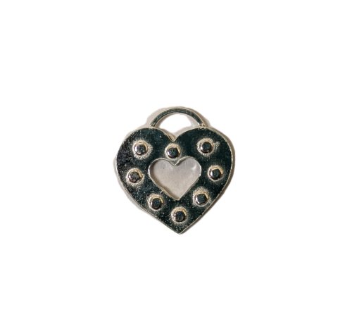 Judy Larson's Hearts and Flowers Charms - , Classic Wire Jewelry, Cutting, Cutting Tool, Cutters, Filing, Finishing, Butane Torch, Soldering, Solder, Design, Cut and file ends flush with the heart's curved top.